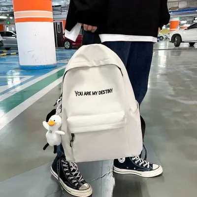 Harajuku Style Backpack for High School and College Students - 8