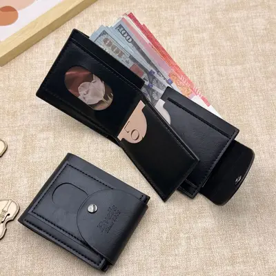 Men's Leather Wallet, Large Capacity Multi-Card Holder
