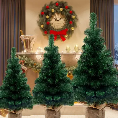 60 cm Bare Christmas Tree Desktop Mini Ornament