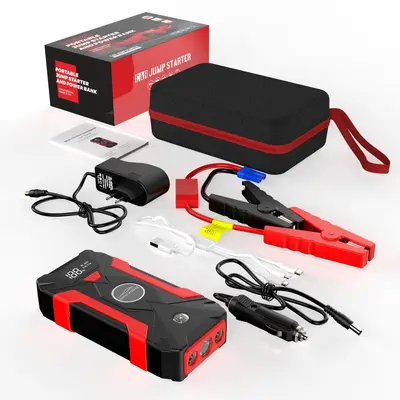 12V Starthilfe-Powerbank für Autos, Großkapazität