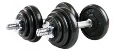 Dambıl fitness seti, boyalı halter seti, 50 20 30 15kg 10kg kadınlar için monte edilmiş küçük dambıllar, çift. - 12