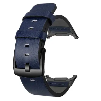 Samsung Galaxy Watch Ultra 47mm Leather Watch Strap with Metal Connector - 11