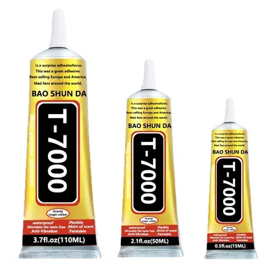 T7000 yüksek viskoziteli DIY tutkal, takı ve cep telefonu ekranı onarımı için