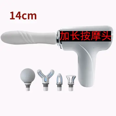 新款多功能创意筋膜枪按摩头硅胶配件按摩器转接头现货批发 - 11