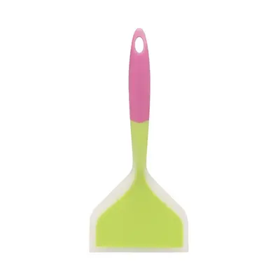 Stokta Tamagoyaki spatula yapışmaz tava özel spatula yarı şeffaf silikon kızartma spatulası geniş spatula kızartma tavası mutfak aracı - 11