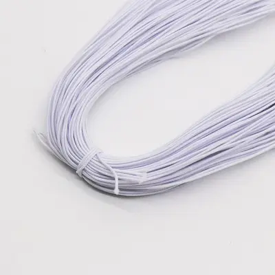 Outdoor Black and White High Elastic Round Elastic Rubber Band Luggage Trampoline Sports Multi-strand Latex Elastic Cord - 7