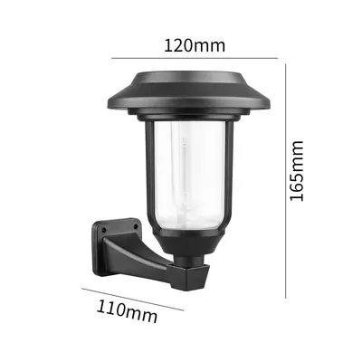 Outdoor Solar Small House Garden Lantern, Waterproof Ground Stake Light - 8