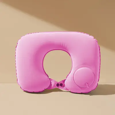 Inflatable U-Shaped Travel Neck Pillow - 10