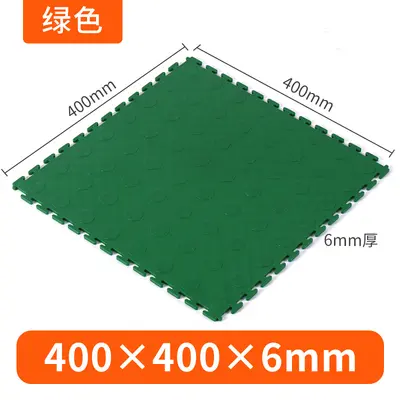 PVC Plastic Floor Mat for Garage, Kitchen, Bathroom and Factory Workshop - 10