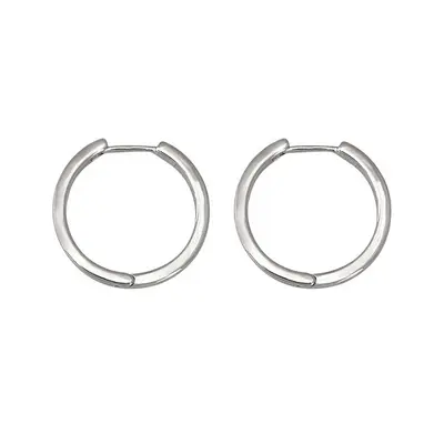 Minimalistische Ringohrringe, leicht, luxuriös, koreanisch