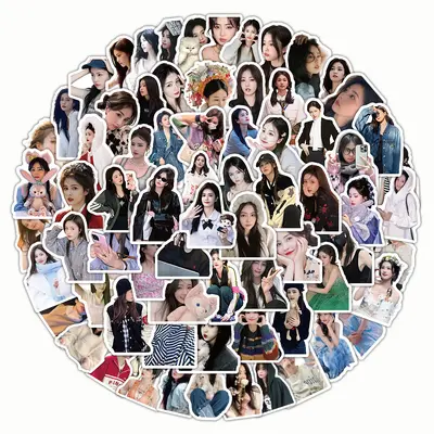 100 tekrarsız ünlü çıkartması seti - 6