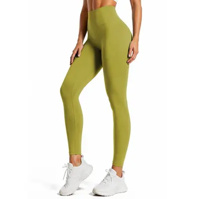 Kadın Şeftali Kalça Yoga Pantolonu, Hızlı Kuruyan Dar Kesim Spor Tayt - 4