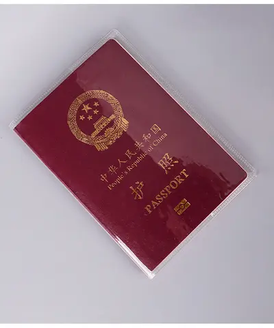Pasaport kılıfı, PVC, su geçirmez, çizilmaya dayanıklı - 8