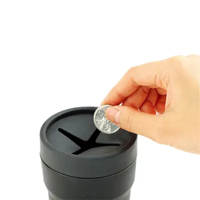 Car trash can, mini storage box for car, interior accessories, creative storage space for round car.