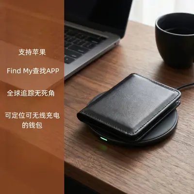Cross-Border New Wallet Locator Air Tag Tracker for Documents, Cards and Card Holder Anti-Loss Device Find My Tracker