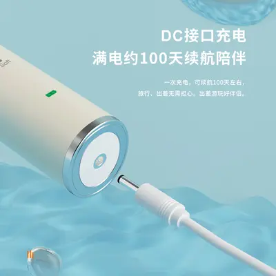 T9 Rechargeable Sonic Electric Toothbrush, 5 Modes, IPX8 Waterproof