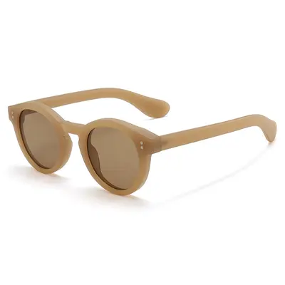 Runde Sonnenbrille mit UV400-Schutz, unisex - 8
