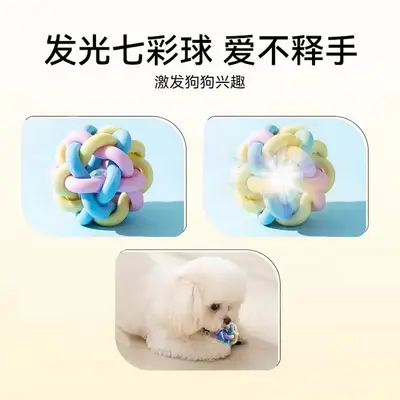 狗狗玩具球耐咬磨牙棒幼犬泰迪狗解闷啃咬玩具TPR材料耐咬磨牙批 - 5