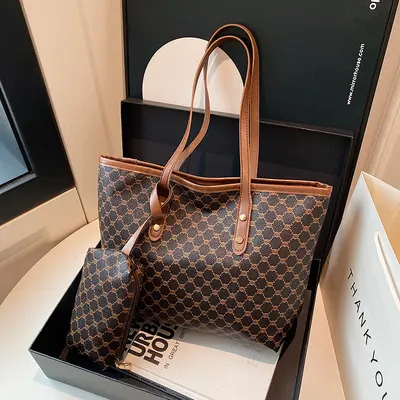 Damen-Mutter-Kind-Tasche mit Karomuster, großes Fassungsvermögen, Modell 2025 - 7
