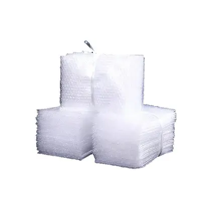 Double-Layer Thickened Bubble Bag, Shockproof, Transparent