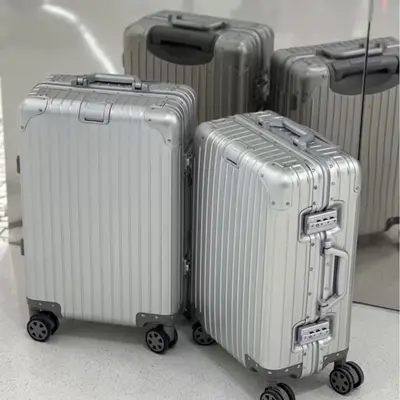 20-inch aluminum magnesium alloy luggage metal suitcase