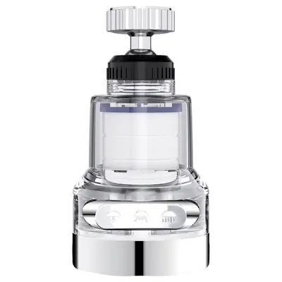 Kitchen Faucet Filter Nozzle with Splash-Proof Extension Adapter and Universal Water Purif - 6