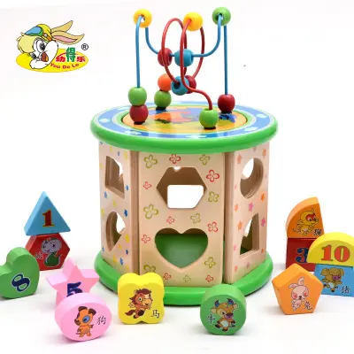 Multifunctional Bead Maze Early Education Toy, Ages 1-2 - 13
