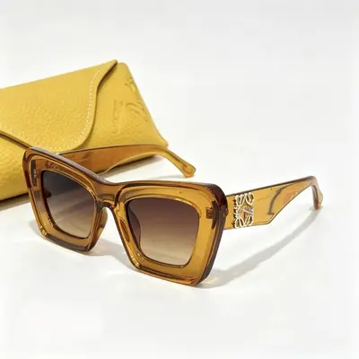 Square Frame Sunglasses, Unisex Fashion Style - 4