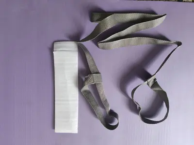 NBR Yoga Mat Carrier Strap, Storage and Stretching Band - 8