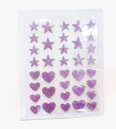 KORMESIC Star Acne Patch with English Lettering, Lightweight for Acne-Prone Skin - 12