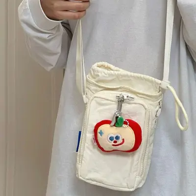 Kadın Çapraz Omuz Telefon Çantası Hafif Su Bardağı Su Şişesi Çantası Yürüyüş Taşınabilir Küçük Sırt Çantası Günlük Hafif Tek Omuz Çantası - 10