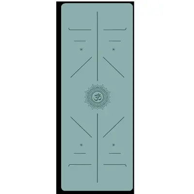 PU Natural Rubber Yoga Mat, Non-Slip, Sweat-Absorbing, Eco-Friendly - 6