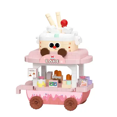 Lepin-Compatible Building Block Set, Candied Hawthorn Stall - 6