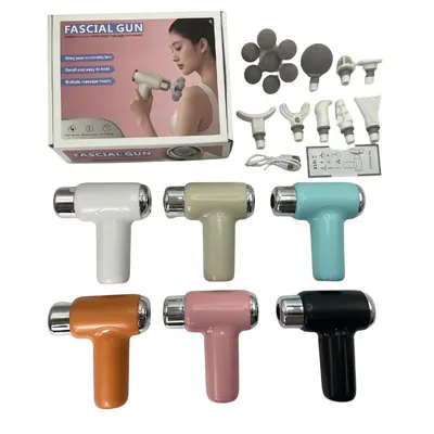S100 Massagepistole mit 7 Köpfen, Nackenmassagegerät - 6