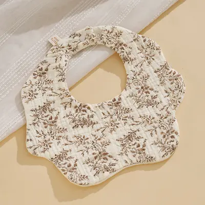 Saliva towel type A baby bib pure cotton gauze soft adjustable wholesale baby supplies child bib - 11