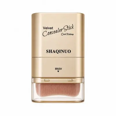 SHAQINUO Samt-Concealer-Stick, 2-in-1 Foundation-Stick