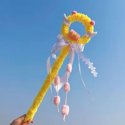 Christmas Fairy Magic Cat Teaser Wand with Bell - 10