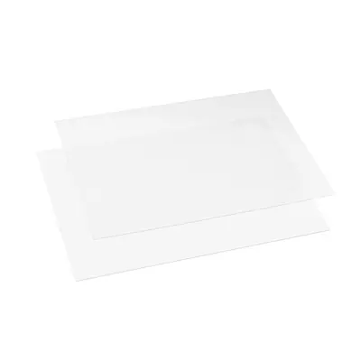 White PP Plastic Sheet, Hard Rubber, PE and Nylon Board, 235x102x50 mm - 5