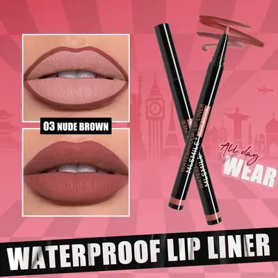 Waterproof matte liquid lip liner, long-lasting, non-transfer - 8