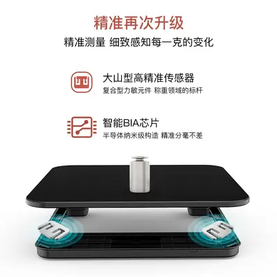 TCL Smart Body Fat Scale with APP Bluetooth, Rechargeable