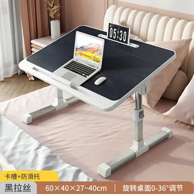 Foldable adjustable bed small table home work desk simple bedroom computer bay window dormitory student small desk - 10