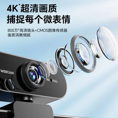 1080P HD-USB-Webcam für Desktop und Laptop