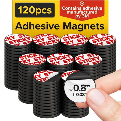 Rubber Soft Magnet Pegboard Fridge Magnet, Adhesive Backed