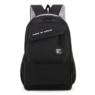 Large Capacity Solid Color Backpack for Outdoor Travel, School and Commuting - 7