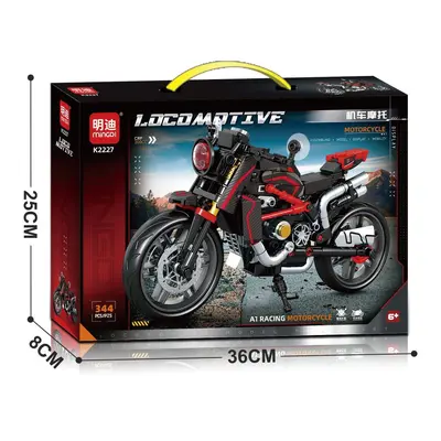 Mingdi K2316 Motorcycle Building Block Assembly Model, Boys Birthday Gift - 13