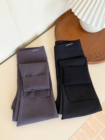 Kemei Çocuk Taytı Dış Giyim Sonbahar Kış Yeni Sezon Kore Tarzı Siyah Köpekbalığı Pantolon Yüksek Bel Kız Çocuk Yoga Pantolonu Trend