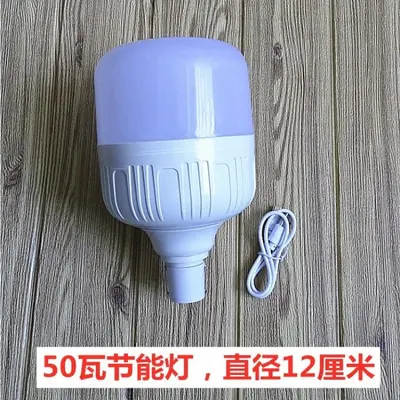 Solar Rechargeable LED Bulb, Portable Emergency Lighting - 9