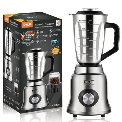 RAF EU Standard Cross-Border Household Juicer Multifunctional 2-in-1 Blender Juice Maker Grinding Food Processor