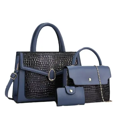 Damen-Mutter-Kind-Tasche, 3-teiliges Set mit Schultergurt - 5