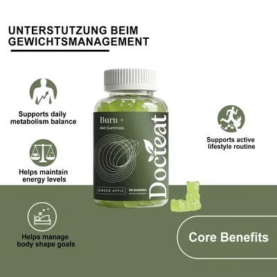 DOCTEAT Body Support Gummies, Energy Level Support - 1